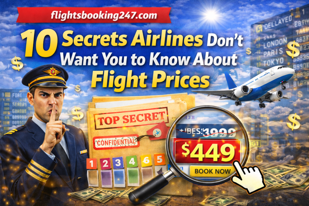 10 Secrets Airlines Don’t Want You to Know About Flight Prices