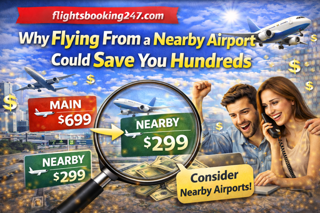 Why Flying From a Nearby Airport Could Save You Hundreds