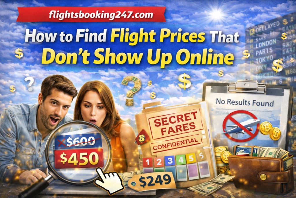 How to Find Flight Prices That Don’t Show Up Online