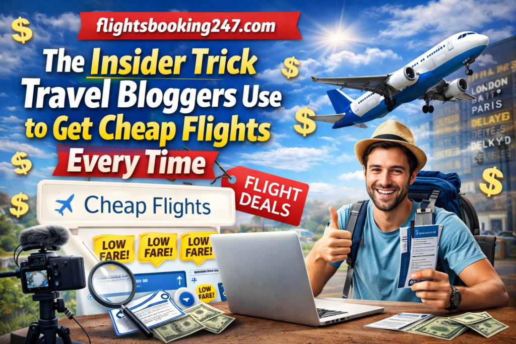 The Insider Trick Travel Bloggers Use to Get Cheap Flights Every Time