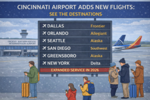 Cincinnati Airport Adds New Flights: See the Destinations