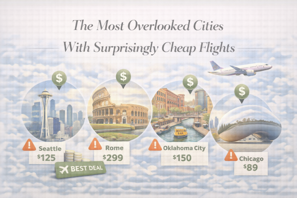 The Most Overlooked Cities With Surprisingly Cheap Flights
