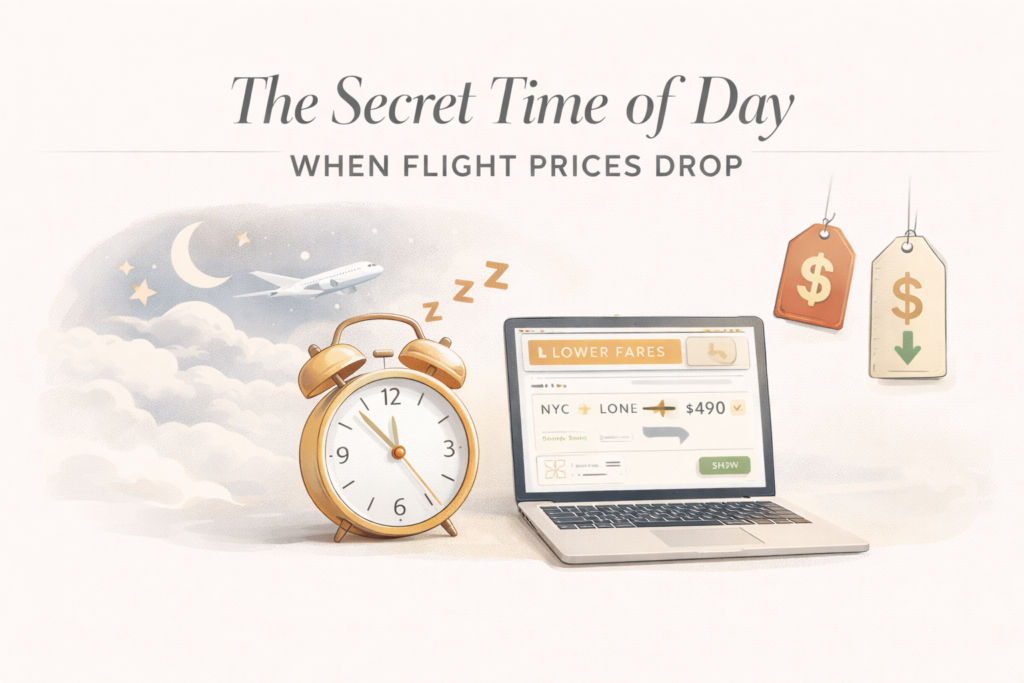 The Secret Time of Day When Flight Prices Drop