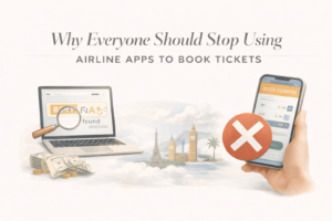 Why Everyone Should Stop Using Airline Apps to Book Tickets