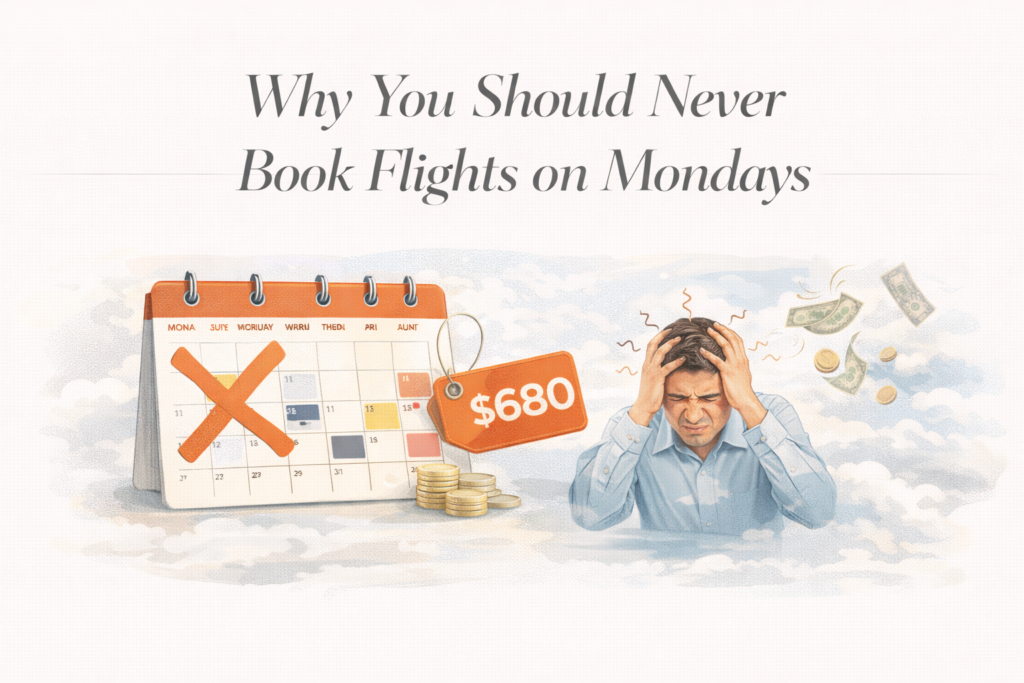 Why You Should Never Book Flights on Mondays