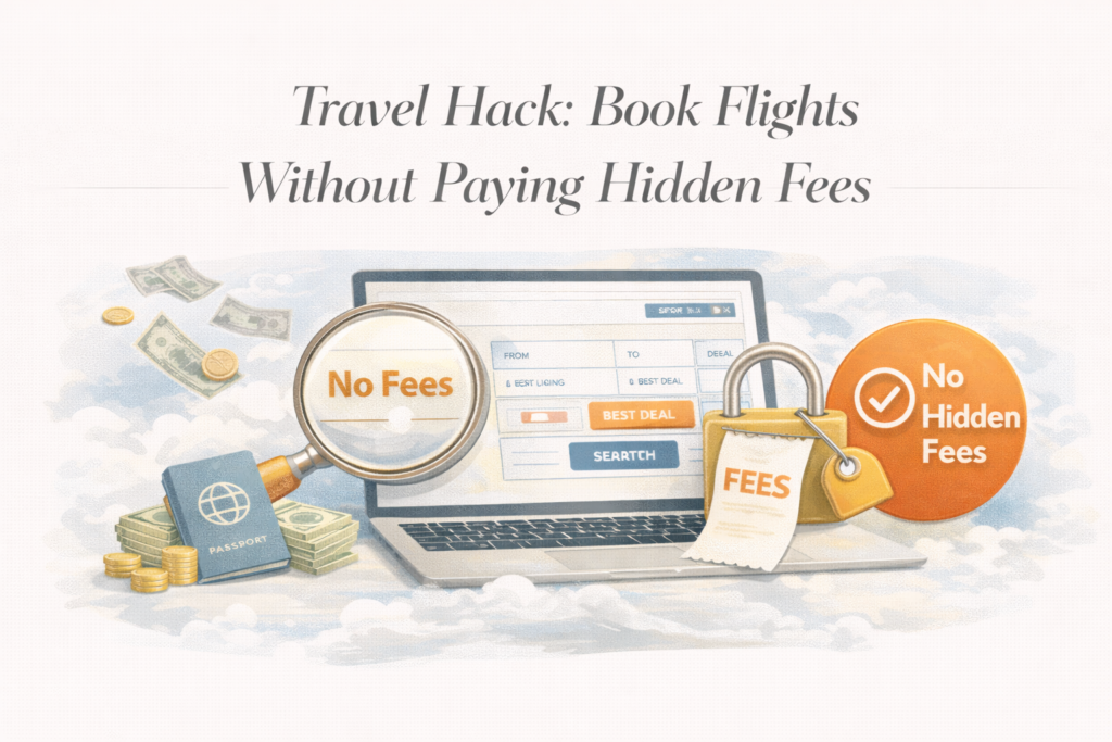 Travel Hack: Book Flights Without Paying Hidden Fees