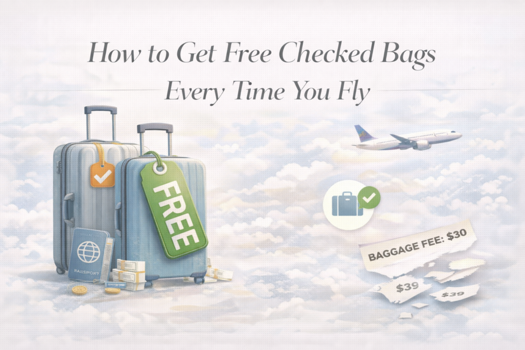 How to Get Free Checked Bags Every Time You Fly