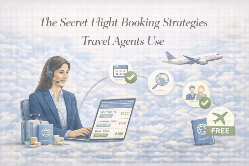 The Secret Flight Booking Strategies Travel Agents Use