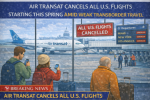 All U.S. Flights Canceled by Air Transat Following WestJet’s Service Cutbacks