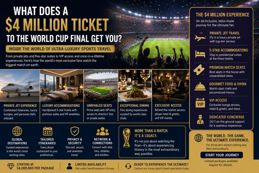 What Does a $4 Million Ticket to the World Cup Final 