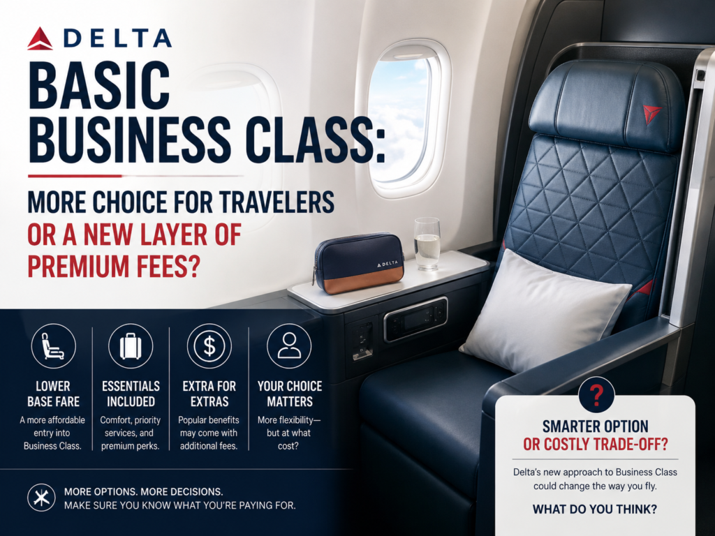 Delta’s Basic Business Class