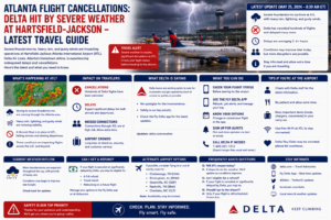 Atlanta Flight Cancellations Delta Hit by Severe Weather at Hartsfield-Jackson - Latest Travel Guide