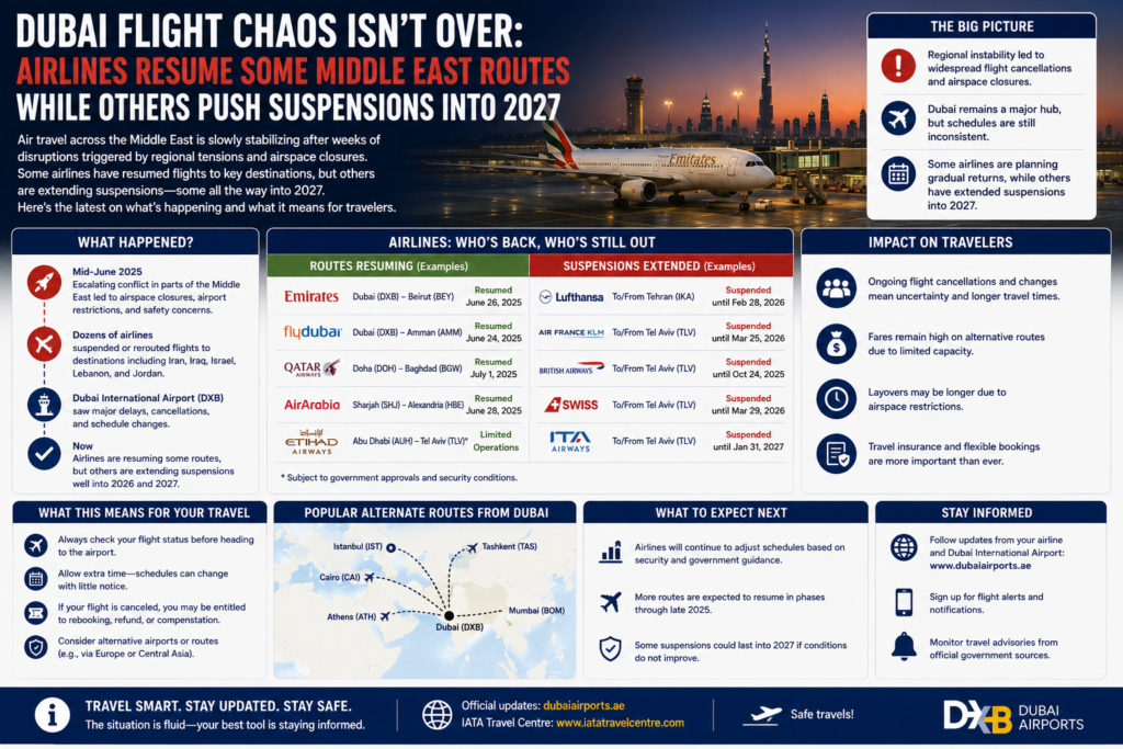 Dubai Flight Chaos Isn’t Over