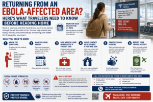 Returning From an Ebola-Affected Area Here’s What Travelers Need to Know Before Heading Home