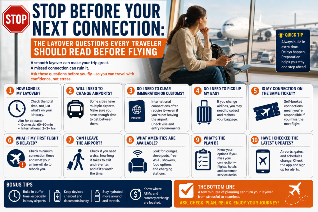 Stop Before Your Next Connection The Layover Questions Every Traveler Should Read Before Flying